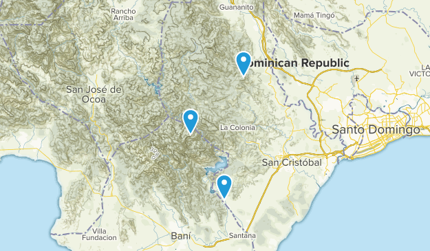 San Cristóbal, Dominican Republic Map