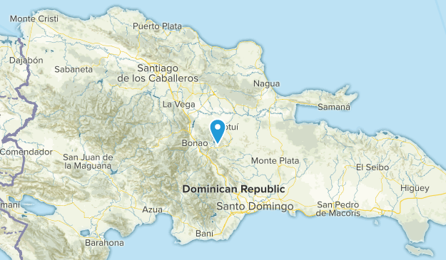 Sánchez Ramírez, Dominican Republic Map