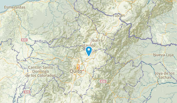 Imbabura, Ecuador Map