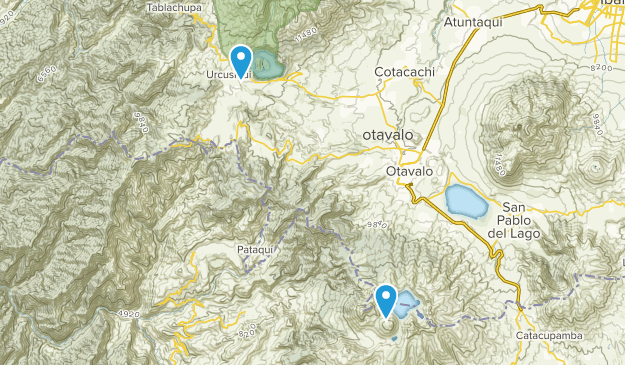 Imbabura, Équateur Map