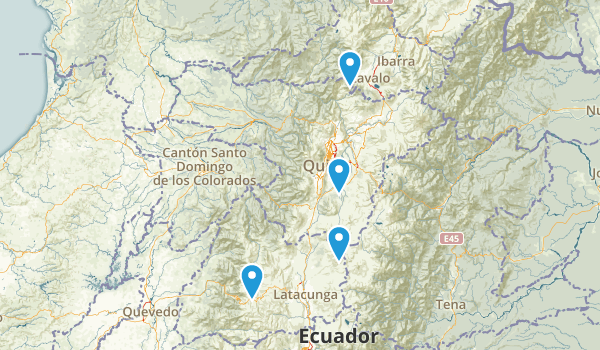 Pichincha, Ecuador Map