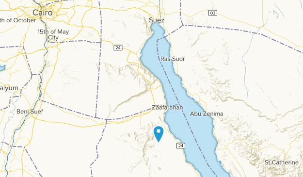As Suways, Égypte Map
