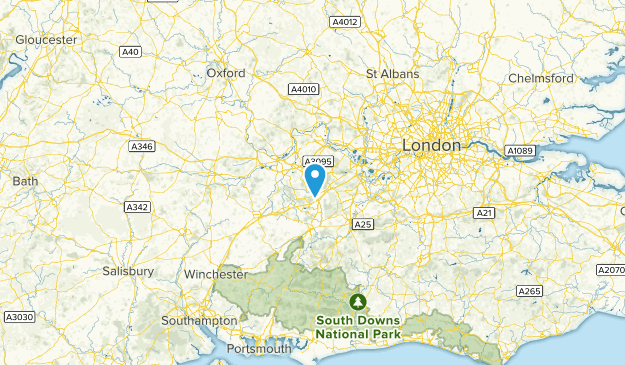Bracknell Forest, England Map