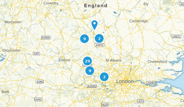 Buckinghamshire, England Map