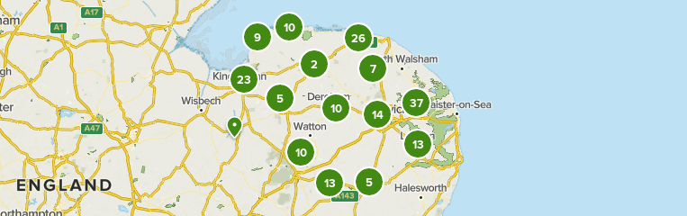 Best Cities In Norfolk England Alltrails