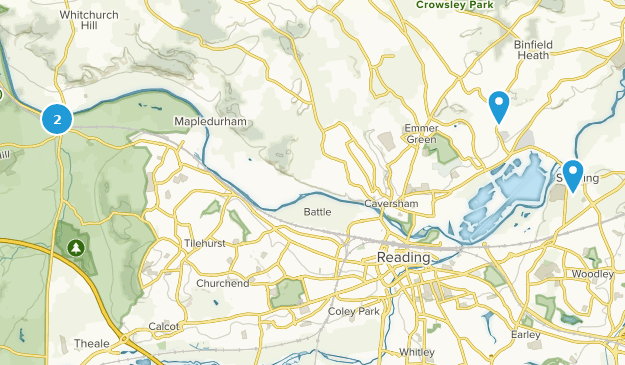 Reading, England Map