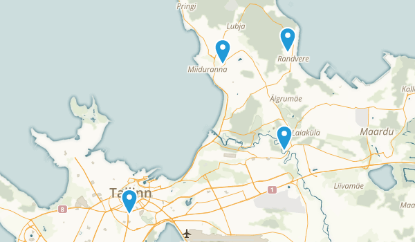 Harjumaa, Estonia Map