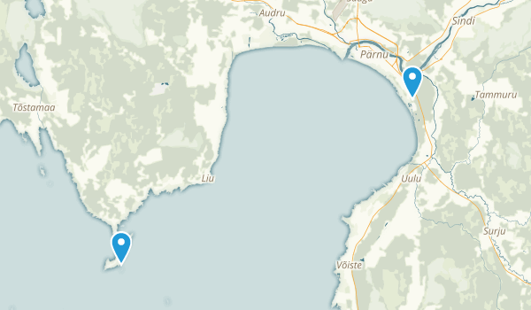 Pärnumaa, Estonia Map