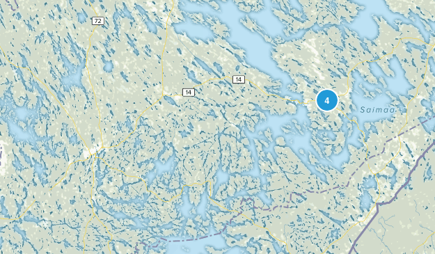 Etelä-Savo, Finland Map