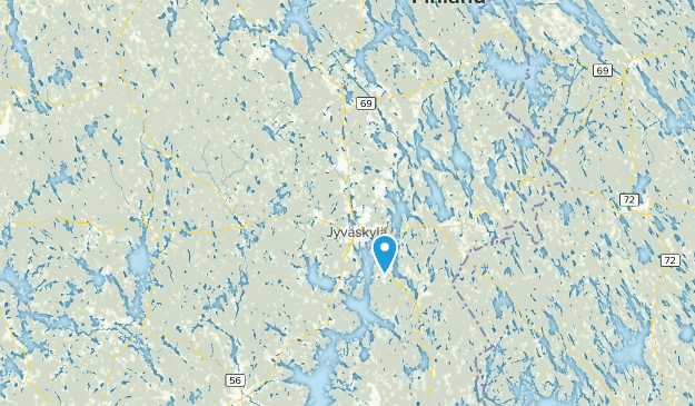 Keski-Suomi, Finland Map