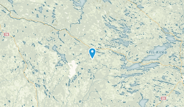 Lapland, Finland Map