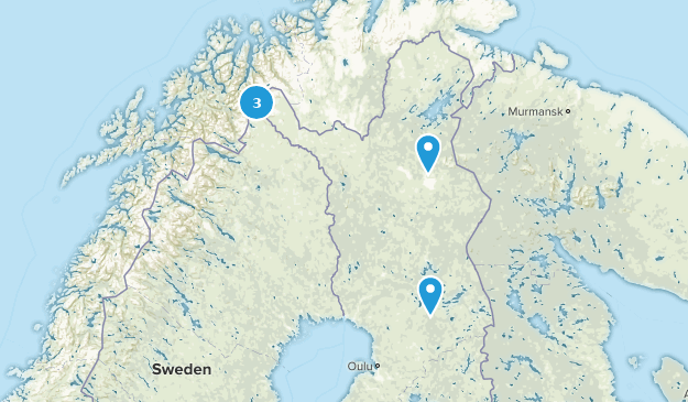 Lappi, Finland Map