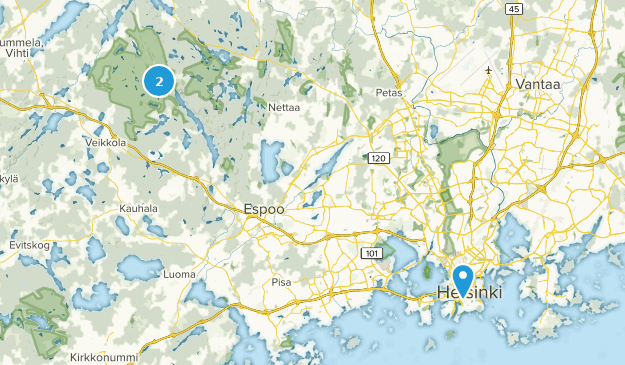 Uusimaa, Finland Map