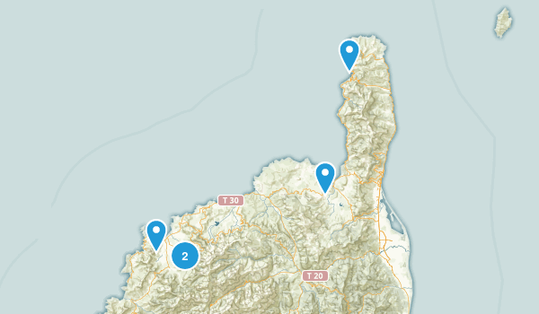 Haute-Corse, France Map