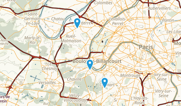 Hauts-de-Seine, France Map