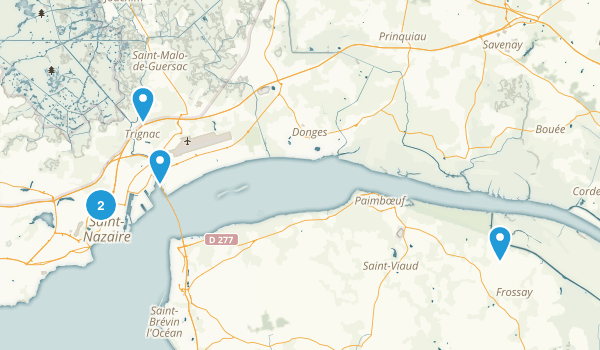 Loire-Atlantique, France Map