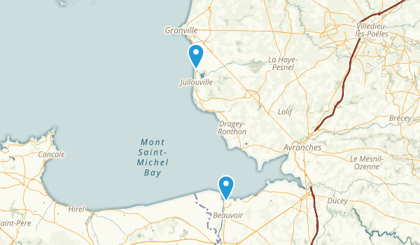 Manche, France Map