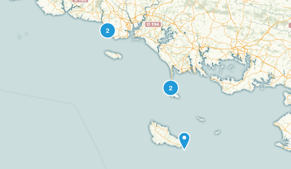 Morbihan, France Map