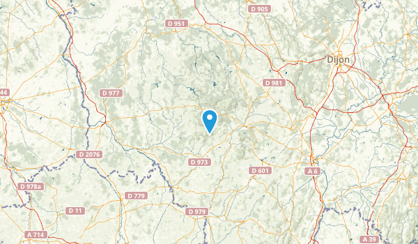 Saône-et-Loire, France Map