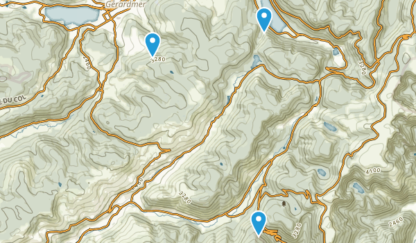 Vosges, France Map