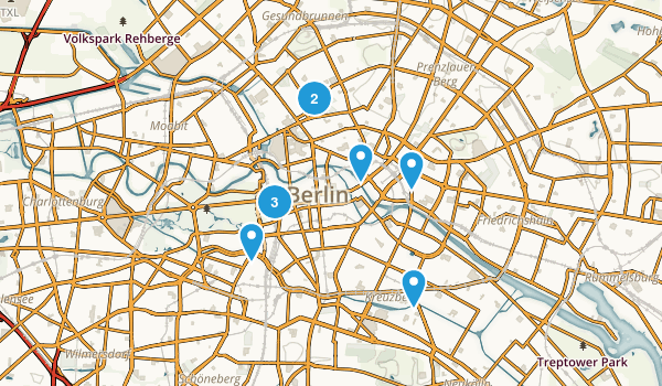 Berlin, Germany Map