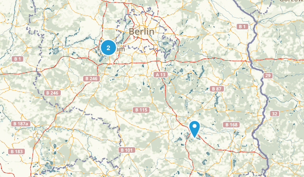 Brandenburg, Germany Map