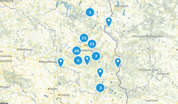 Brandeburgo, Alemania Map