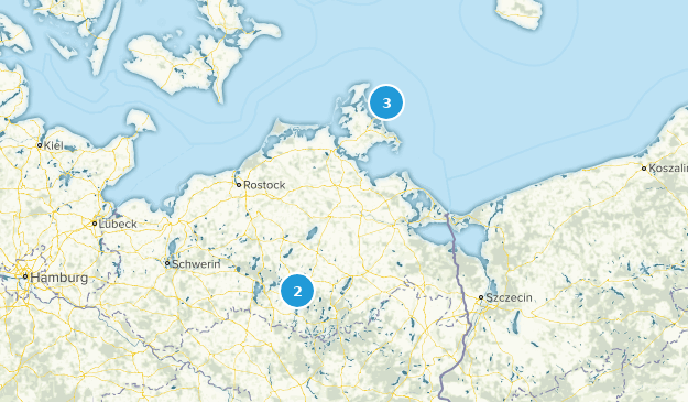 Mecklenburg-Western Pomerania, Germany Map