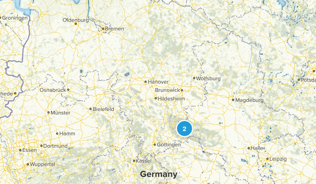 Niedersachsen, Germany Map