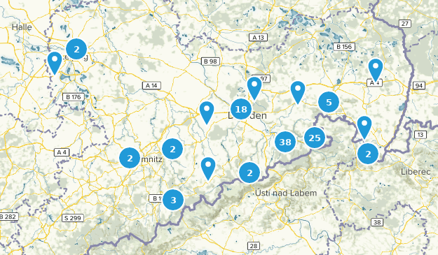 Sajonia, Alemania Map