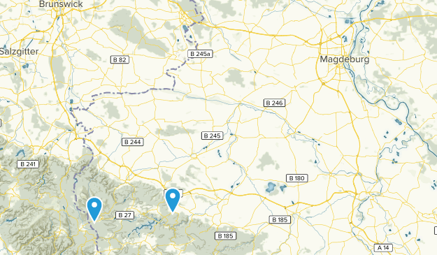 Sachsen-Anhalt, Deutschland Map