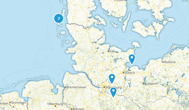 Schleswig-Holstein, Allemagne Map