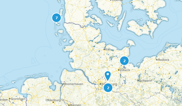 Schleswig-Holstein, Deutschland Map