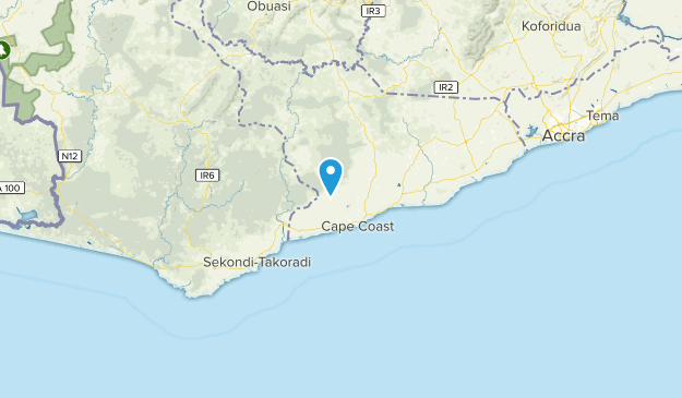 Central, Ghana Map