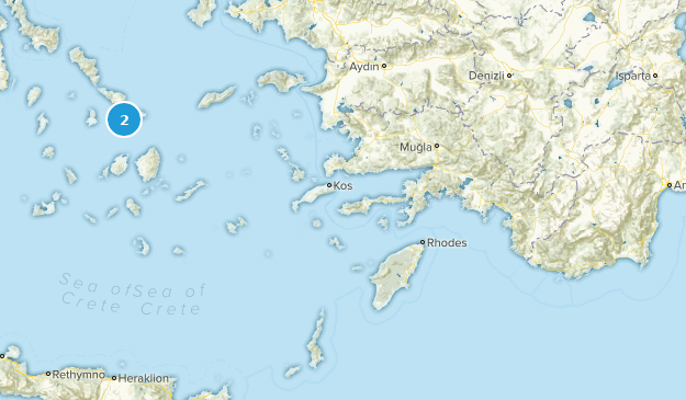 Antalya, Greece Map