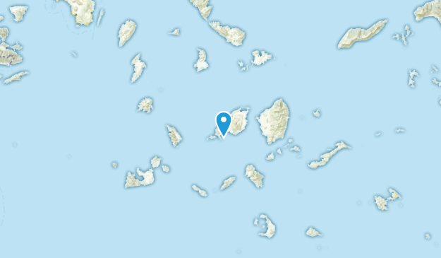 Antiparos, Greece Map