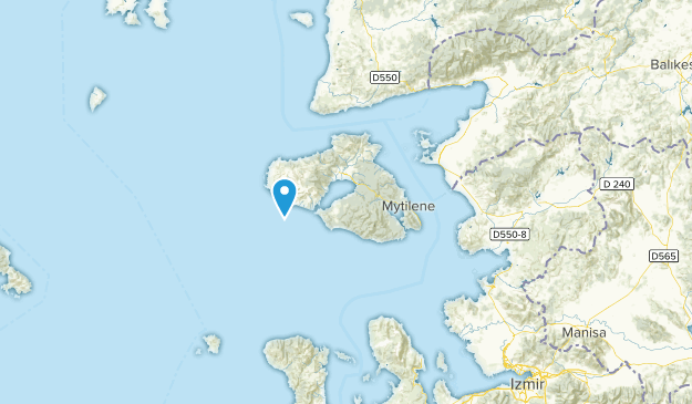 North Aegean, Greece Map
