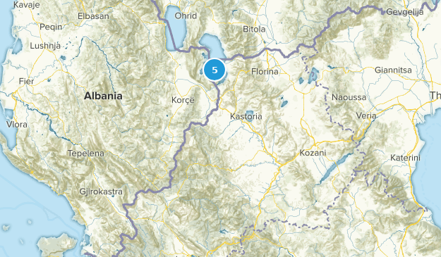 West Macedonia, Greece Map