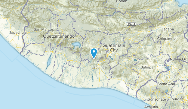 Sacatepéquez, Guatemala Map