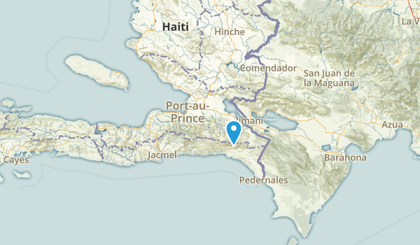 Ouest, Haiti Map