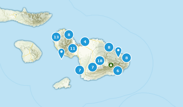 Maui, Hawaii Map