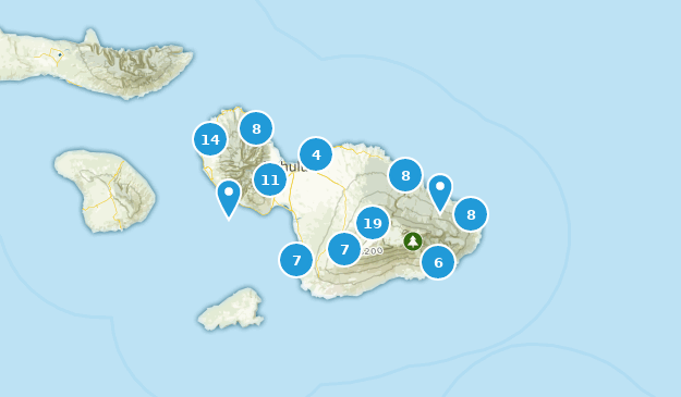 Maui, Hawaii Map