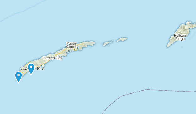 Islas de la Bahía, Honduras Map