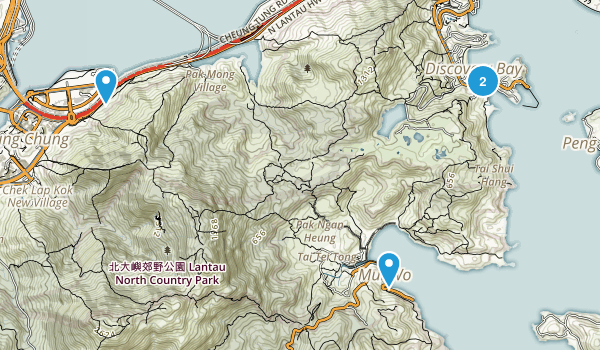 Islands, Hong Kong Map