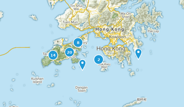 Islands, Hong Kong Map
