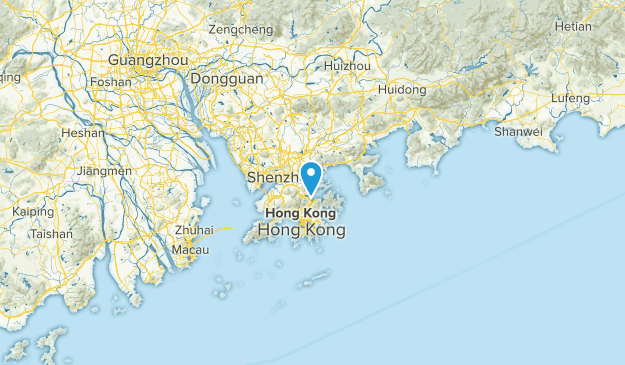 North, Hong Kong Map