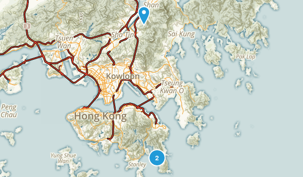 Sha Tin, Hong Kong Map