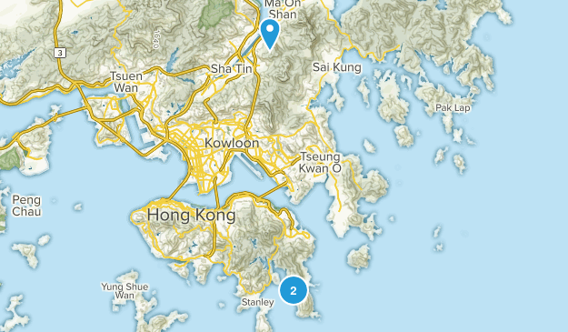 Sha Tin, Hong Kong Map