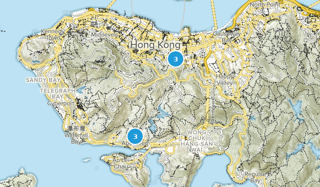 Wan Chai, Hong Kong Map
