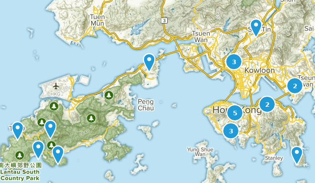 Wan Chai, Hong Kong Map